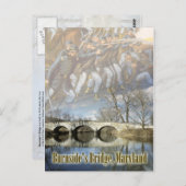 Brug van Burnside, Nationaal slagveld Antietam Briefkaart (Voorkant / Achterkant)