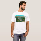 Brug van Castaic Creek nabij Saugus T-shirt (Voorkant volledig)