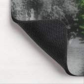 Brug van de Black White Mousepad Muismat (Hoek)