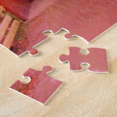 Brug van de groene rivier de Covered - Vermont Legpuzzel (Zijkant)