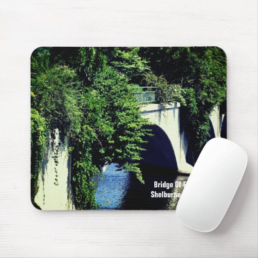 Brug van de Herfsten van de Shelburne Muismat (Met muis)