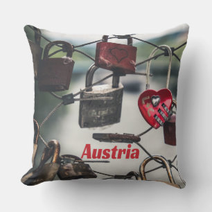 Brug van de Liefde van Oostenrijk Salzburg Kussen