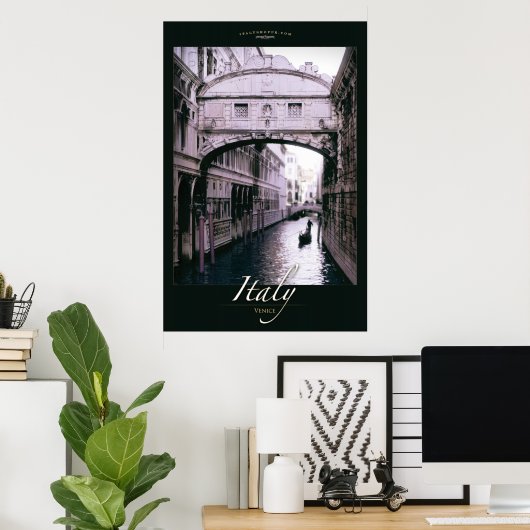 Brug van de Sighs Poster (Thuiskantoor)