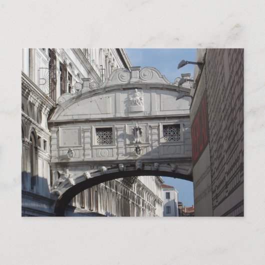 Brug van de Sighs, Venetië 2 Briefkaart (Voorkant)