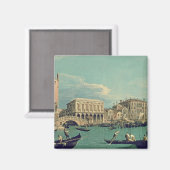 Brug van de Sighs, Venetië c.1740 Magneet (Voorkant / Achterkant)
