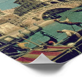 Brug van de Sighs, Venetië c.1740 Poster (Hoek)