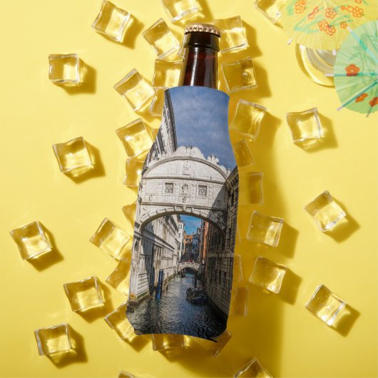 Brug van de Sighs, Venezia, Italië Flesjeskoeler (Insitu Zomer)