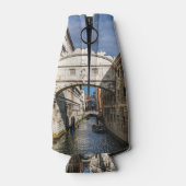 Brug van de Sighs, Venezia, Italië Flesjeskoeler (Achterkant)