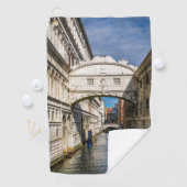 Brug van de Sighs, Venezia, Italië Golfhanddoek (Insitu)