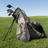 Brug van de Sighs, Venezia, Italië Golfhanddoek (Groen)