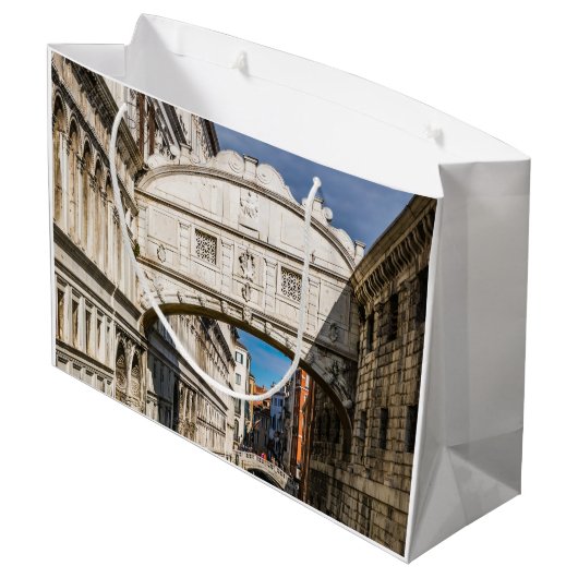 Brug van de Sighs, Venezia, Italië Groot Cadeauzakje (Achterkant Gekanteld)