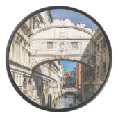 Brug van de Sighs, Venezia, Italië Hockey Puck (Voorkant)