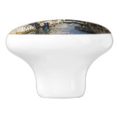 Brug van de Sighs, Venezia, Italië Keramische Knop (Zijkant)