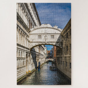 Brug van de Sighs, Venezia, Italië Legpuzzel