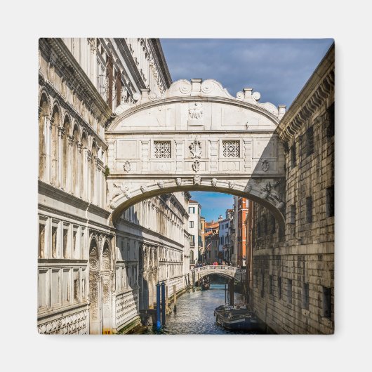 Brug van de Sighs, Venezia, Italië Magneet (Voorkant)