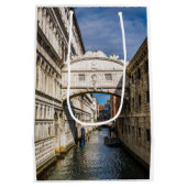 Brug van de Sighs, Venezia, Italië Medium Cadeauzakje (Achterkant)