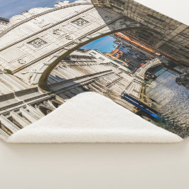 Brug van de Sighs, Venezia, Italië Sherpa Deken