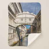 Brug van de Sighs, Venezia, Italië Sherpa Deken (Voorkant)
