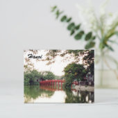 brug van hanoi briefkaart (Staand voorkant)