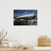 Brug van het windmolencornish poster (Keuken)