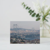 brug van Istanbul Briefkaart (Staand voorkant)
