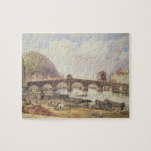 Brug van kerken, belegerd legpuzzel (Horizontaal)