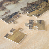 Brug van kerken, belegerd legpuzzel (Zijkant)