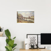 Brug van kerken, belegerd poster (Thuiskantoor)