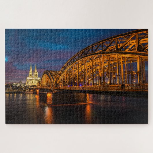 Brug van Keulen Hohenzollern Legpuzzel (Horizontaal)