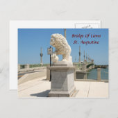 Brug van leeuwen briefkaart (Voorkant / Achterkant)