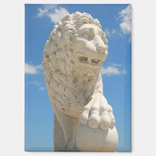 Brug van leeuwen standbeeld St. Augustine, Florida Magneet