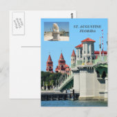 Brug van Lions St. Augustine, Briefkaart van Flori (Voorkant / Achterkant)