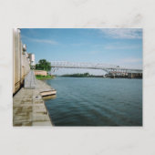 Brug van Long Allen over de Rode rivier Briefkaart (Voorkant)