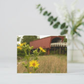 Brug van Madison County Briefkaart (Staand voorkant)