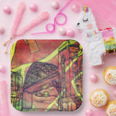 brug van Newcastle Papieren Bordje (Feest)