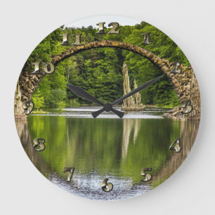 Brug van Romance in Duitsland Grote Klok