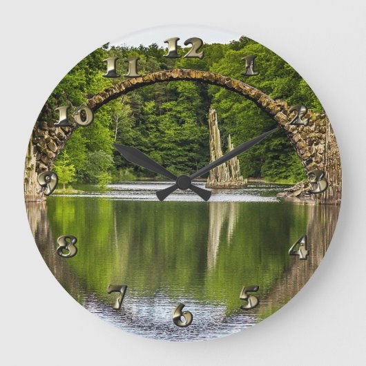 Brug van Romance in Duitsland Grote Klok (Voorkant)