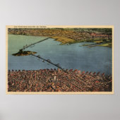 Brug van San Francisco-Oakland Poster (Voorkant)
