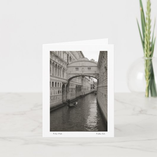 Brug van Sighs Notecards Kaart (Voorkant)