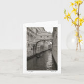 Brug van Sighs Notecards Kaart (Gele Bloem)