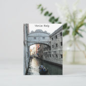 Brug van Sighs Venice Briefkaart (Staand voorkant)