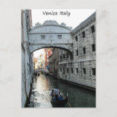 Brug van Sighs Venice Briefkaart (Voorkant)