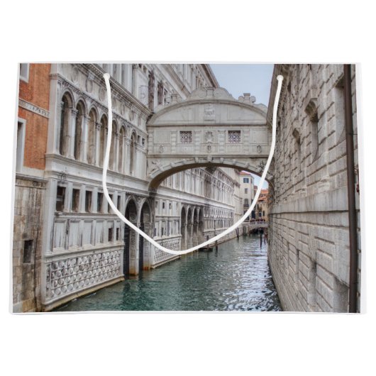 Brug van Sighs Venice Italië Groot Cadeauzakje (Voorkant)