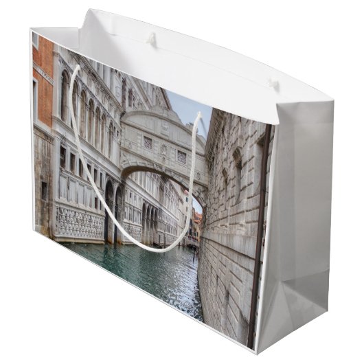 Brug van Sighs Venice Italië Groot Cadeauzakje (Achterkant Gekanteld)