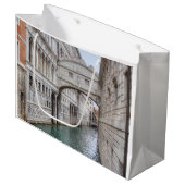 Brug van Sighs Venice Italië Groot Cadeauzakje (Voorkant Gekanteld)