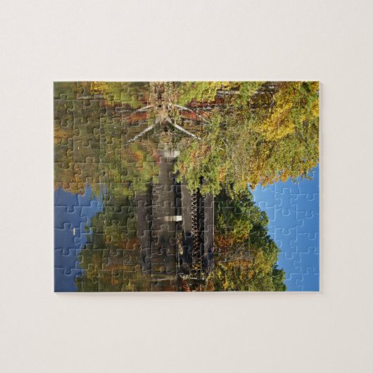 Brug van steenbergen legpuzzel (Horizontaal)