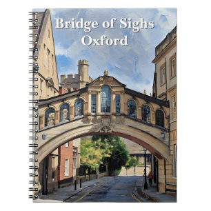 Brug van Zuchten in Oxford Acryl Schilderen Notitieboek