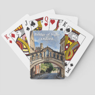 Brug van Zuchten in Oxford Acryl Schilderen Pokerkaarten