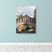 Brug van Zuchten in Oxford Canvas Afdruk (Insitu (Houten vloer))