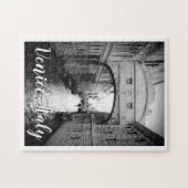 Brug van Zuchten Venetië Italië Zwart-wit Foto Legpuzzel (Horizontaal)